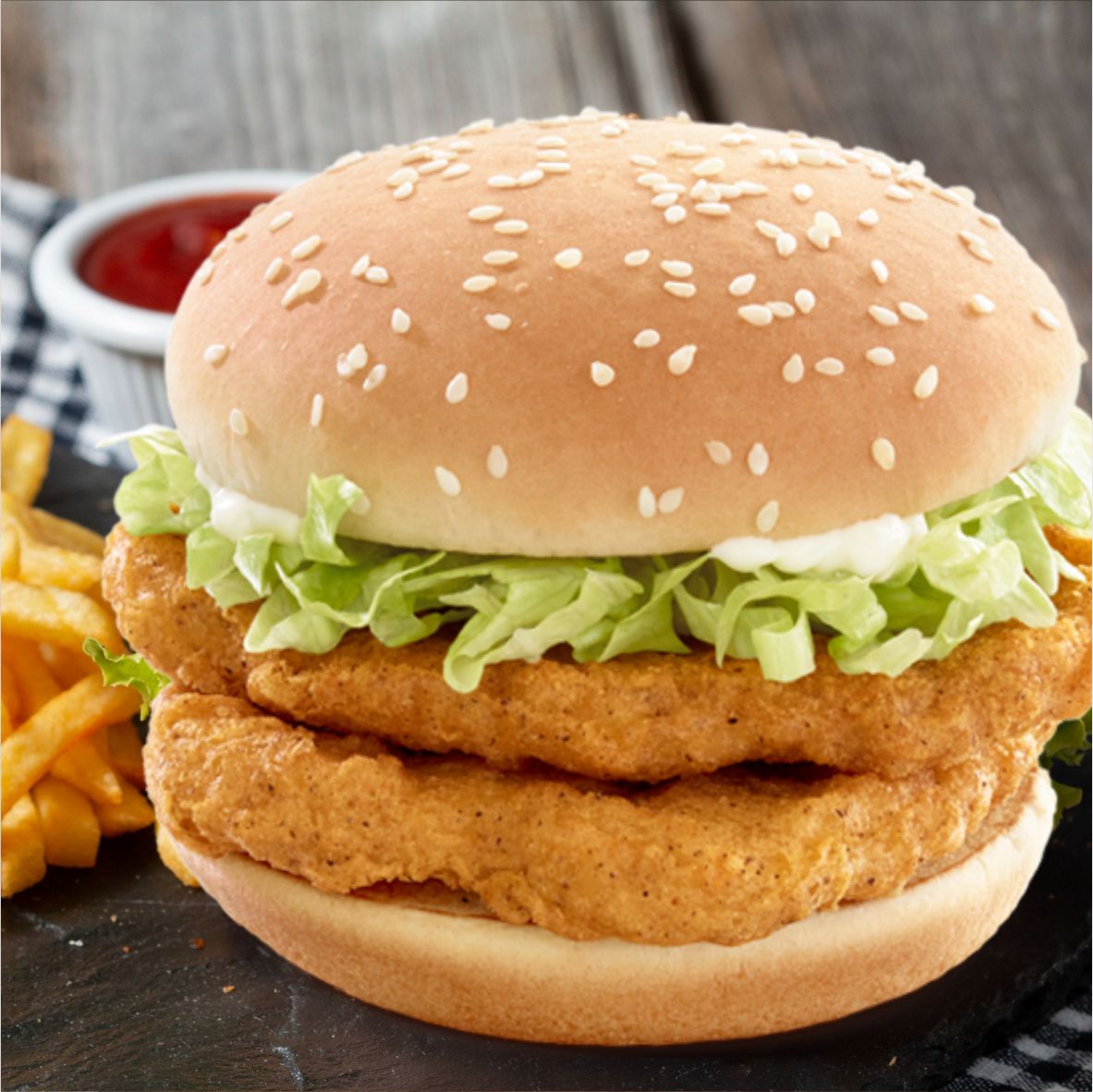 Tavuk Burger Menü